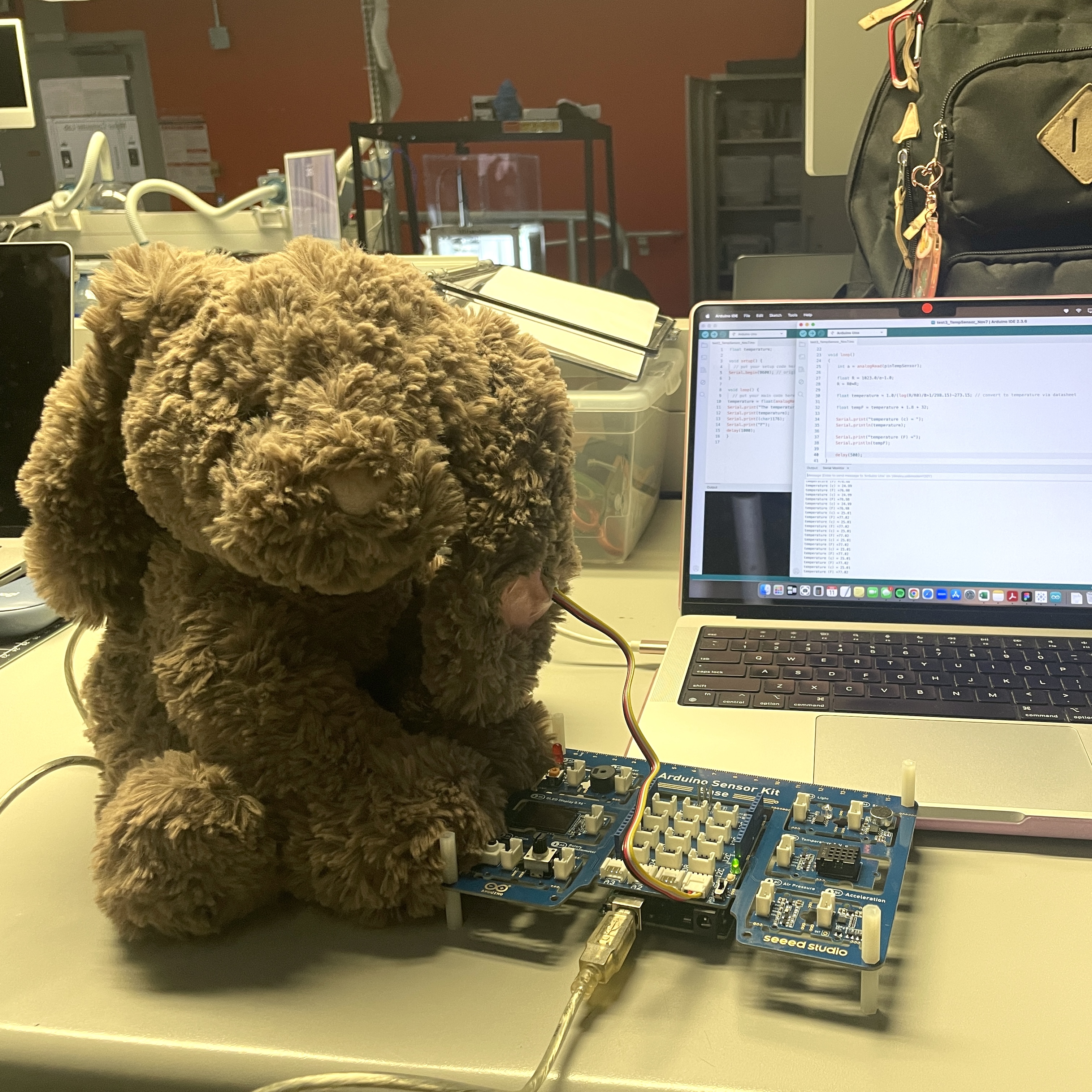 Our final prototype for this module